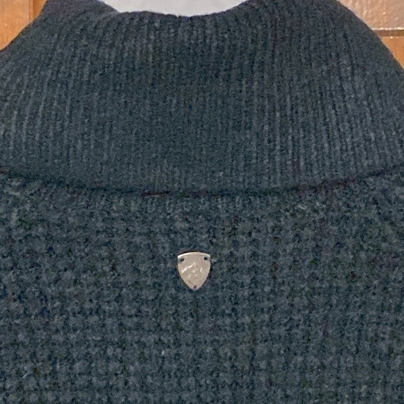 KUHL Womens SOLACE SWEATER Dark Green Turtleneck style Size Large - Picture 6 of 12